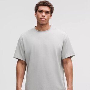 Lululemon Relaxed-Fit Training Short Sleeve T Shirt - Seal Grey